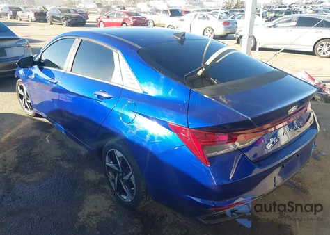 2021 Hyundai Elantra Limited из США, поврежденный, VIN KMHLP4AG3MU063616